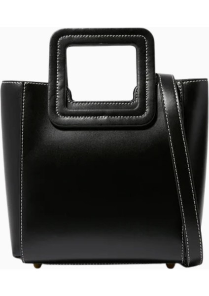Mini Shirley Tote Bag Kadın Deri Çanta, Şık ve Çok Yönlü