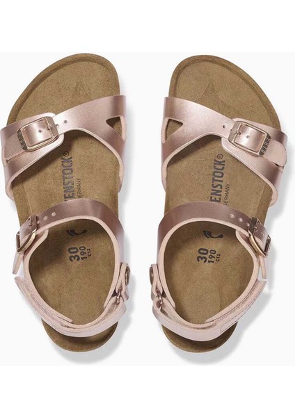 Rio Kids Bf Electric Metallic Çift Bantlı Çocuk Sandalet modelleri