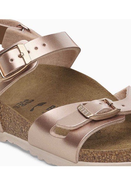 Rio Kids Bf Electric Metallic Çift Bantlı Çocuk Sandalet