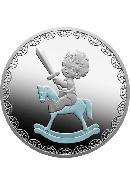 Rimagold Rimagold Erkek Çocuk Madalya Gümüş Sikke Coin