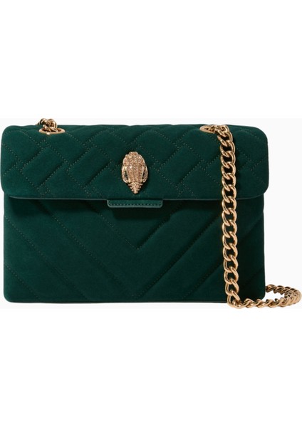 Kensington Deri Omuz Çantası, Şık, Ayarlanabilir Askılı ve Geniş Iç Hacimli