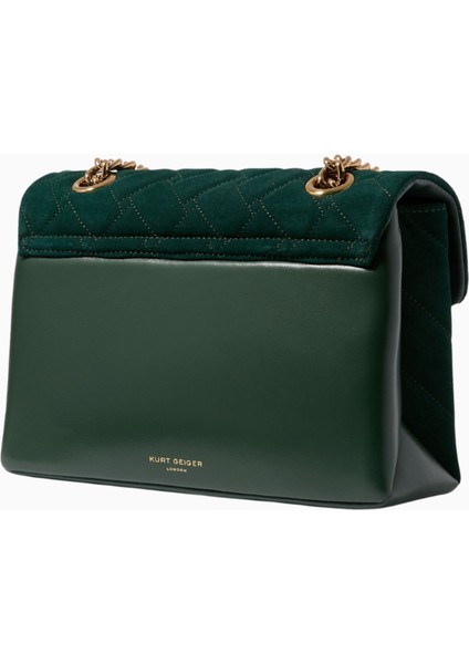 Kensington Deri Omuz Çantası, Şık, Ayarlanabilir Askılı ve Geniş Iç Hacimli indirimleri