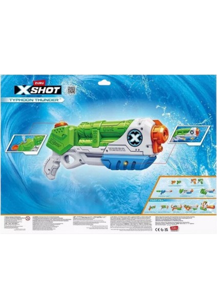 Su Tabancası Typhoon Thunder 3'lü Paket, 9 Metre Menzil modelleri