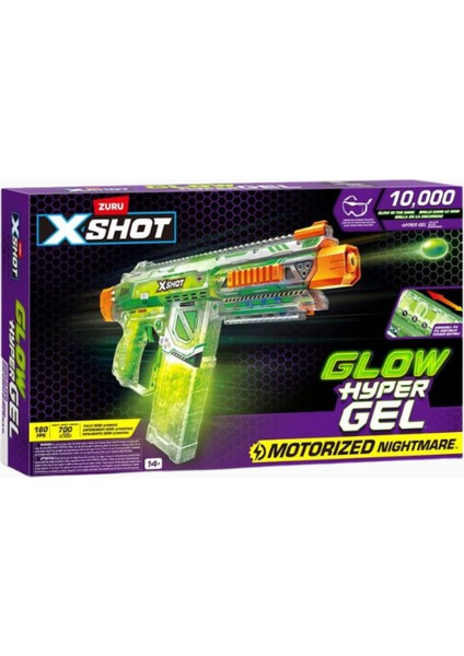 Hyper Gel Nightmare Büyük, Karanlıkta Parlayan Jel Tabanca modelleri