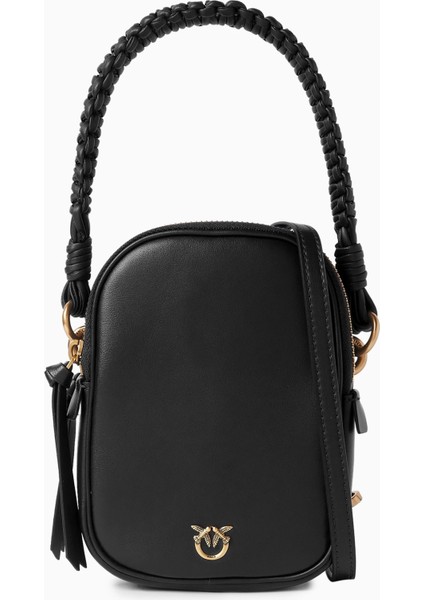 Deri Top-Handle Çanta Lacivert Çift Bölmeli Lüks Tasarım