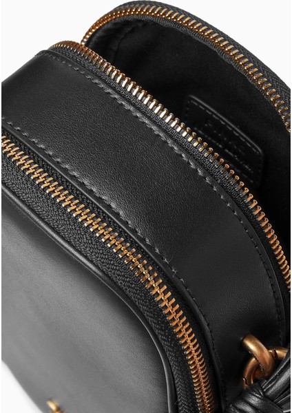 Deri Top-Handle Çanta Lacivert Çift Bölmeli Lüks Tasarım fırsatları