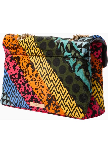 Kensington Leather Bag, Çok Renkli Deri Çanta ve Zincir Askı fiyatları