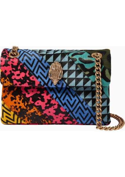 Kensington Deri Mini Çanta, Canlı Çok Renkli Tasarım