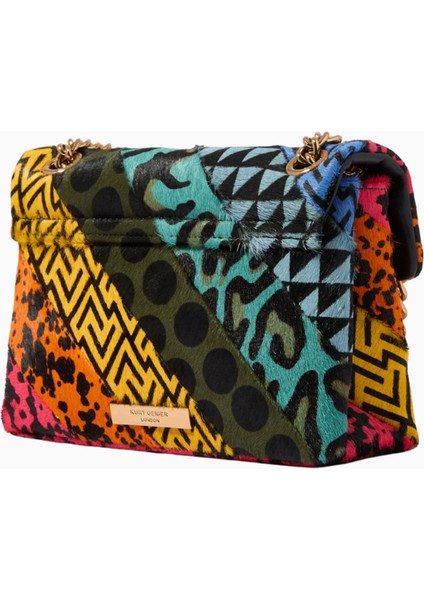 Kensington Deri Mini Çanta, Canlı Çok Renkli Tasarım fiyatları