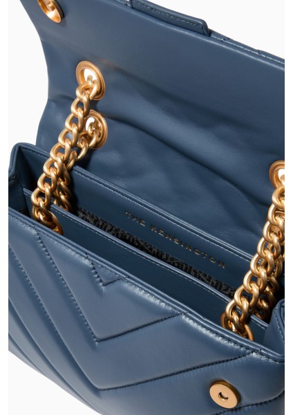 Kensington Deri Omuz Çantası, Zamansız Zarafet ve Lüks Tasarım