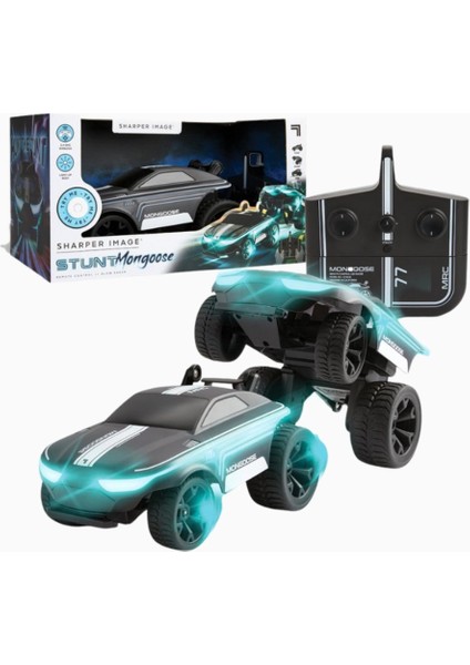 Rc Stunt Mongoose, LED Gövde & 2,4 Ghz Kumanda, Akrobatik Araç