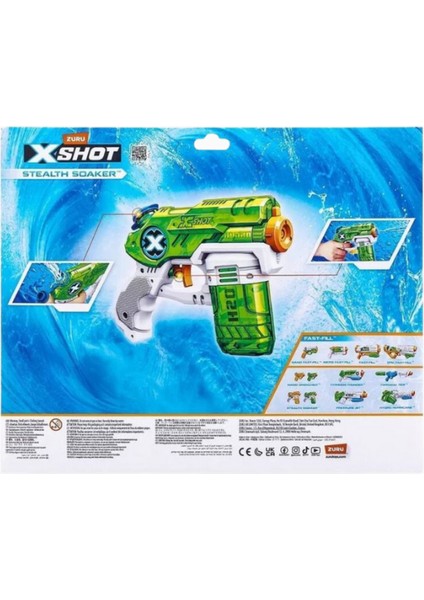 Water Small Stealth Soaker 4’lü Paket, Kompakt & Eğlenceli Su Tabancası indirimleri