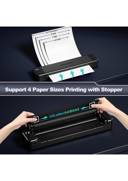 Taşınabilir Yazıcı, Seyahat Için Kablosuz Bluetooth Termal Transfer Yazıcı fırsatları