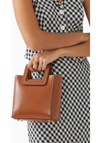 Mini Shirley Tote Bag Kadın Deri Çanta, Şık ve Çok Yönlü modelleri