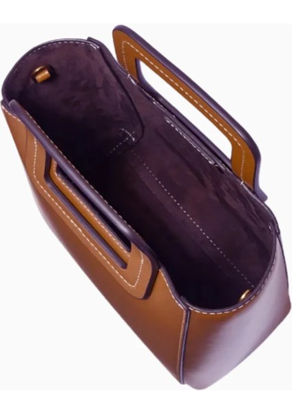 Mini Shirley Tote Bag Kadın Deri Çanta, Şık ve Çok Yönlü fırsatları