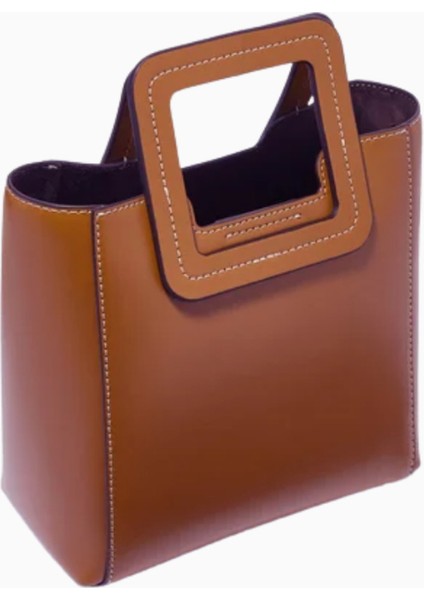Mini Shirley Tote Bag Kadın Deri Çanta, Şık ve Çok Yönlü indirimleri