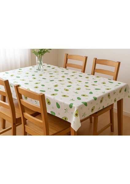 Tek Kullanımlık Masa Örtüsü - Tek Kullanımlık Kağıtlı Masa Örtüsü- Kullan At Masa Örtüsü- Piknik Örtüsü - 12 Metre- 10 Yaprak 100X120 cm Avokado Desenli fiyatları