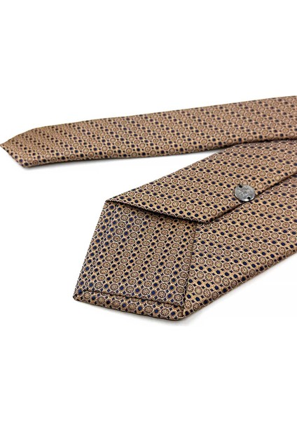 Klasik Kravat Sarı Küçük Desen Mikrofiber 8 cm Genişlik 155 cm Uzunluk fırsatları