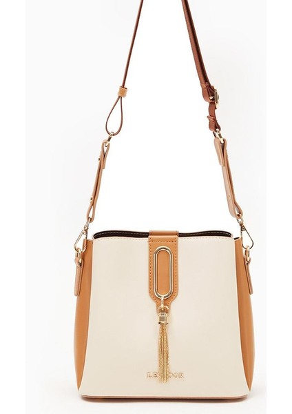 Bej-Camel Kadın Omuz Çantası 930126 modelleri