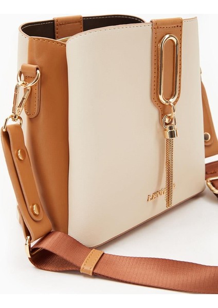 Bej-Camel Kadın Omuz Çantası 930126 indirimleri