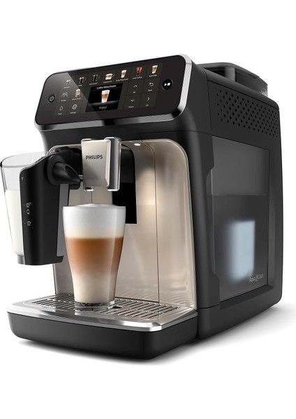 LatteGO 5500 Silver Mükemmel Sıcak ve Soğuk 20 Farklı Kahve Çeşitleri Tam OTOMATİK Espresso Makinesi