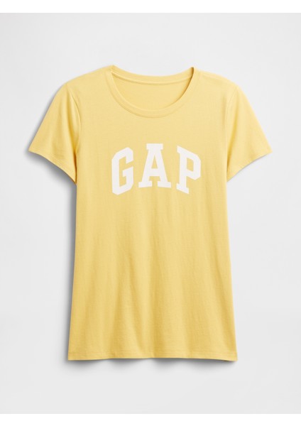 Kadın Sarı Gap Logo T-Shirt fiyatları