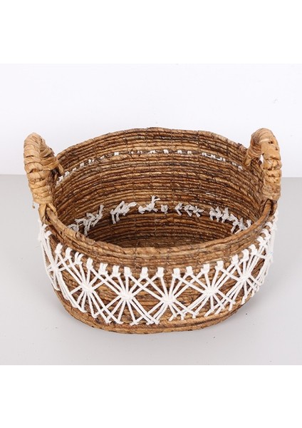 Mylamp Ürgüp 34X31X28 Cm. Doğal Abaka El Yapımı Oval Sepet M indirimleri