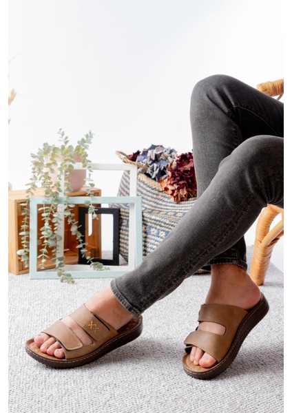 Günlük Rahat Anatomik Yumuşak Taban Şık Cırtlı Erkek Dış Mekan Terlik fiyatları