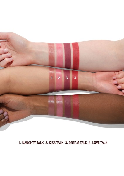 Pillow Talk Love Effect Lipstick - Ruj Kiss Talk (3,5 G) modelleri