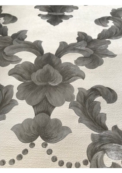 Siyah Beyaz Desenli 5m2 Duvar Kağıdı modelleri