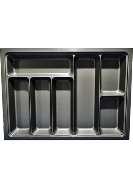 36x50 Çekmece Içi Antrasit Kaşıklık Kesim (33x47 Cm'e Kadar Kesilebilir)