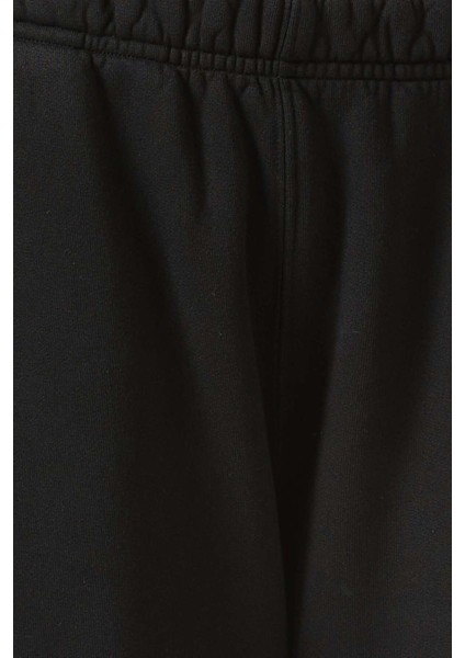 Siyah Enzo Barrel Eşofman Pantolonu - Pamuklu, Geniş Paça, Konforlu Bel Bandı fırsatları