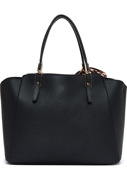 Kadın Siyah Uzun Askılı Aksesuarlı Kol Çantası 25ABD270318 fırsatları