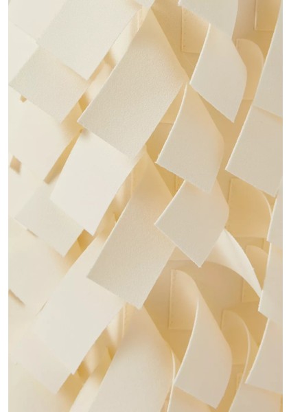 Rectangle Fringe Culotte Pantolon Krem fırsatları