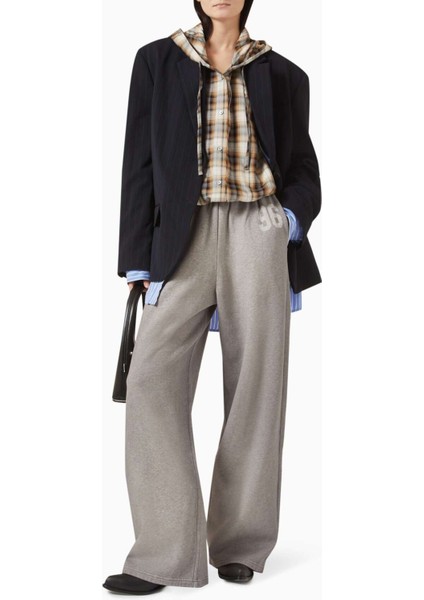 Gri Sweatpants - Pamuklu Polar - Organik Pamuk - Rahat Kesim - Yan Cepler ile fiyatları