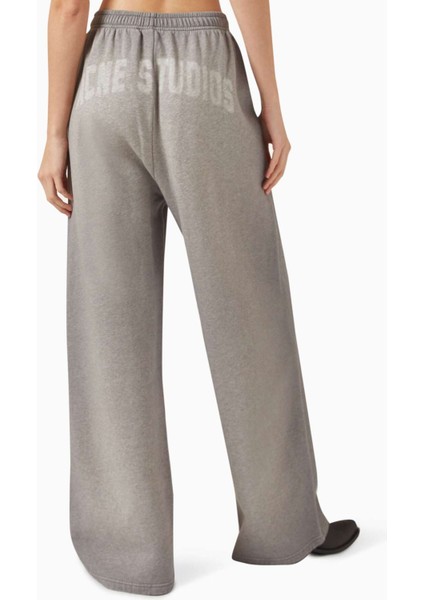 Gri Sweatpants - Pamuklu Polar - Organik Pamuk - Rahat Kesim - Yan Cepler ile modelleri