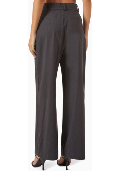 Yüksek Bel Pantolon - Siyah - %73 Polyester, %21 Viskoz, %2 Lyocell, %2 Yün, %2 Elastan modelleri