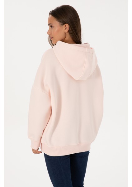 Kadın Açık Pembe Sweatshirt 50313567-VR078 indirimleri