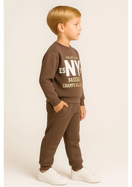 Ny Baskılı Erkek Çocuk Takım 20405 fiyatları