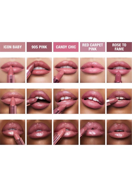 Hollywood Beauty Icon - K.ı.s.s.ı.n.g - Ruj 90S Pink (3,5 G) modelleri