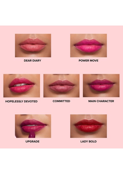 Lady Bold Pigment Cream Lipstick - Ruj Lady Bold modelleri
