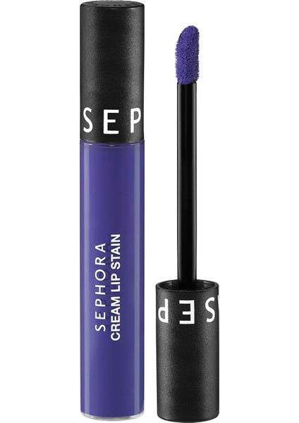 Cream Lip Stain – Bulaşmayan Kadife Bitişli Ruj - Mat Likit Ruj 136 Ultra Violet (5 Ml)