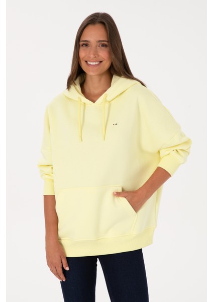 Kadın Sarı Sweatshirt 50313567-VR044