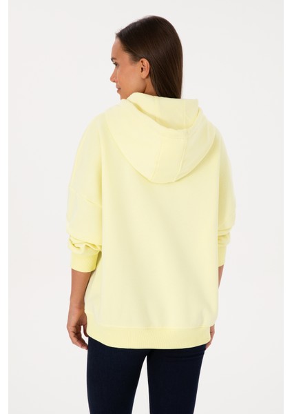 Kadın Sarı Sweatshirt 50313567-VR044 indirimleri