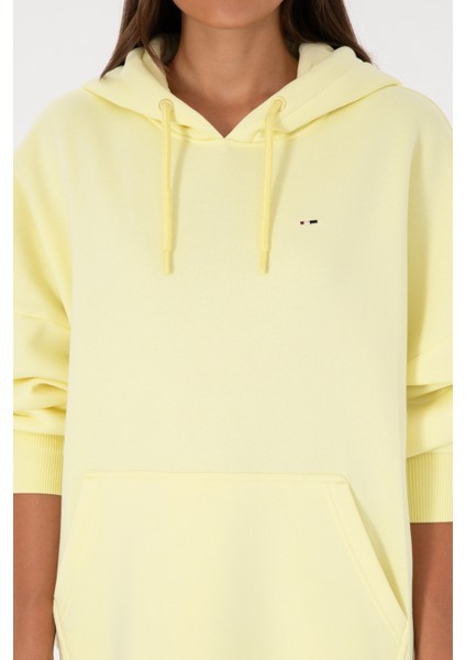 Kadın Sarı Sweatshirt 50313567-VR044
