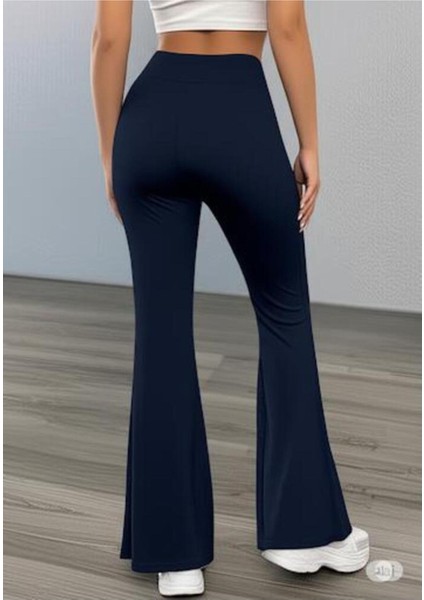 Scuba Krep Ispanyol Paça Tayt modelleri