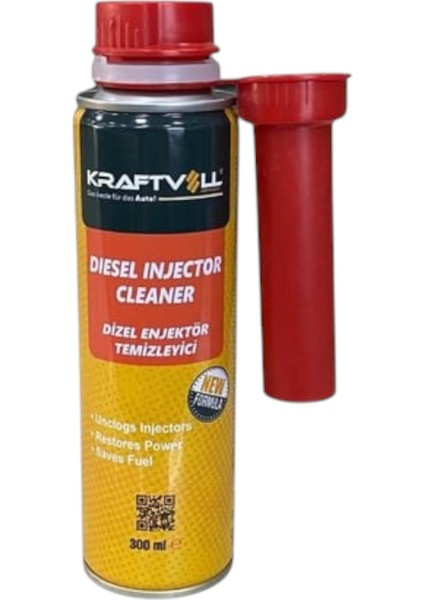 Dizel Enjektör Temizleyici Yakıt Katkısı 300ML.