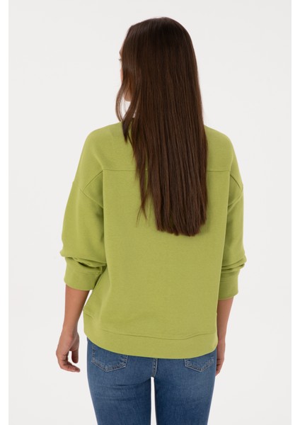 Kadın Fıstık Sweatshirt 50313565-VR087 indirimleri