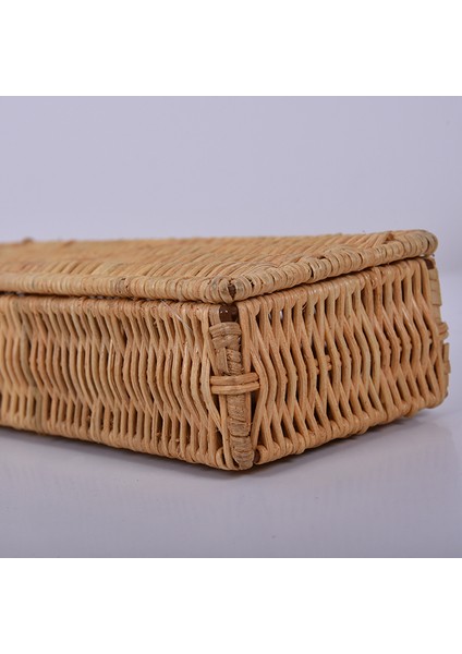 Mylamp Laura 26X10X5 Cm. Rattan Kapaklı Saklama Kutusu & Dekoratif Obje fiyatları