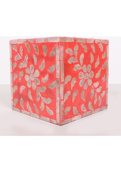 Mylamp Anita Sedefli Kare Peçetelik 15X15X15 cm modelleri